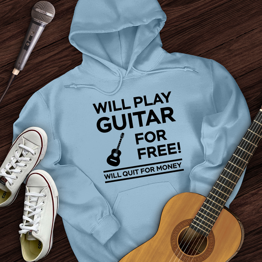 Play Guitar For Free Hoodie