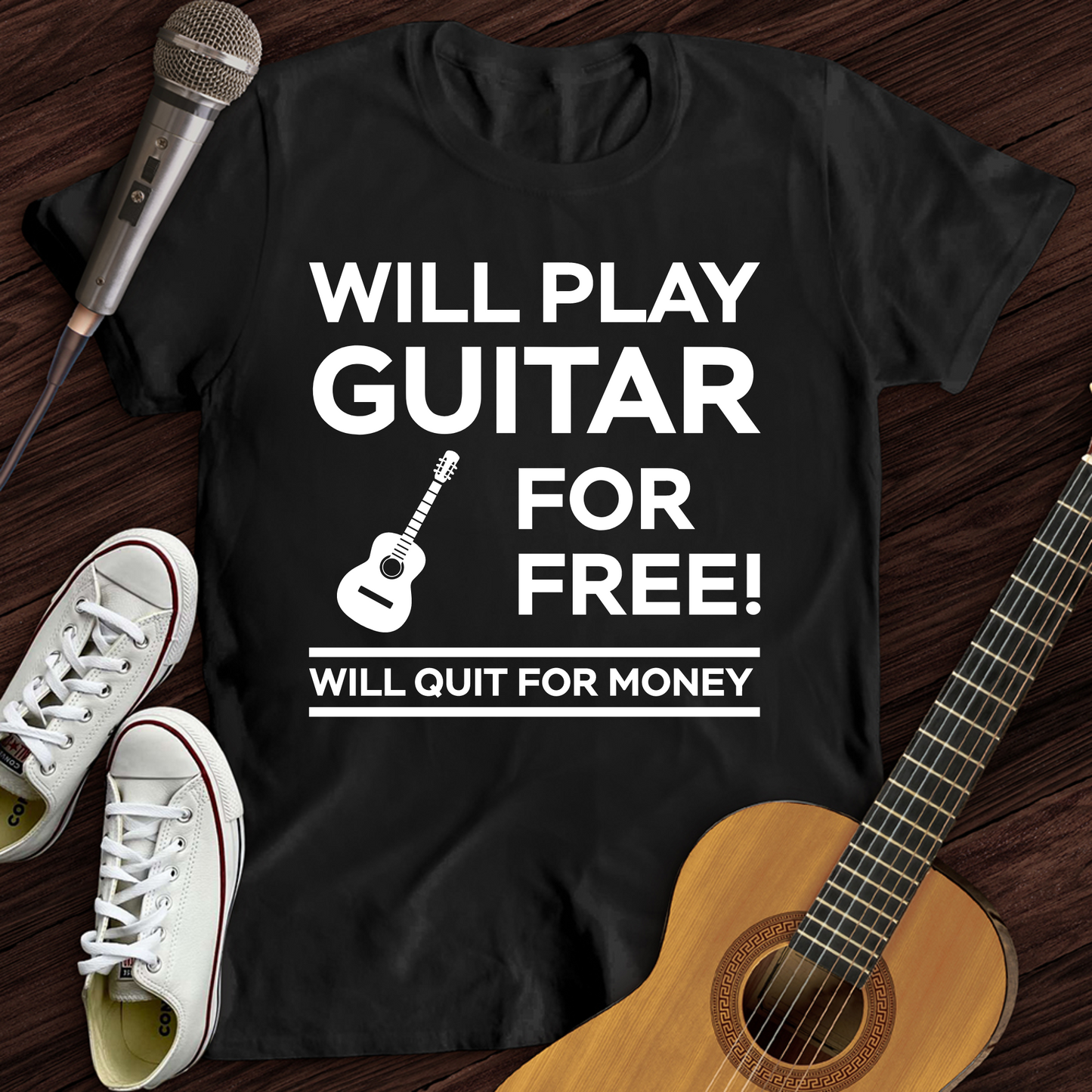 Play Guitar For Free T-Shirt