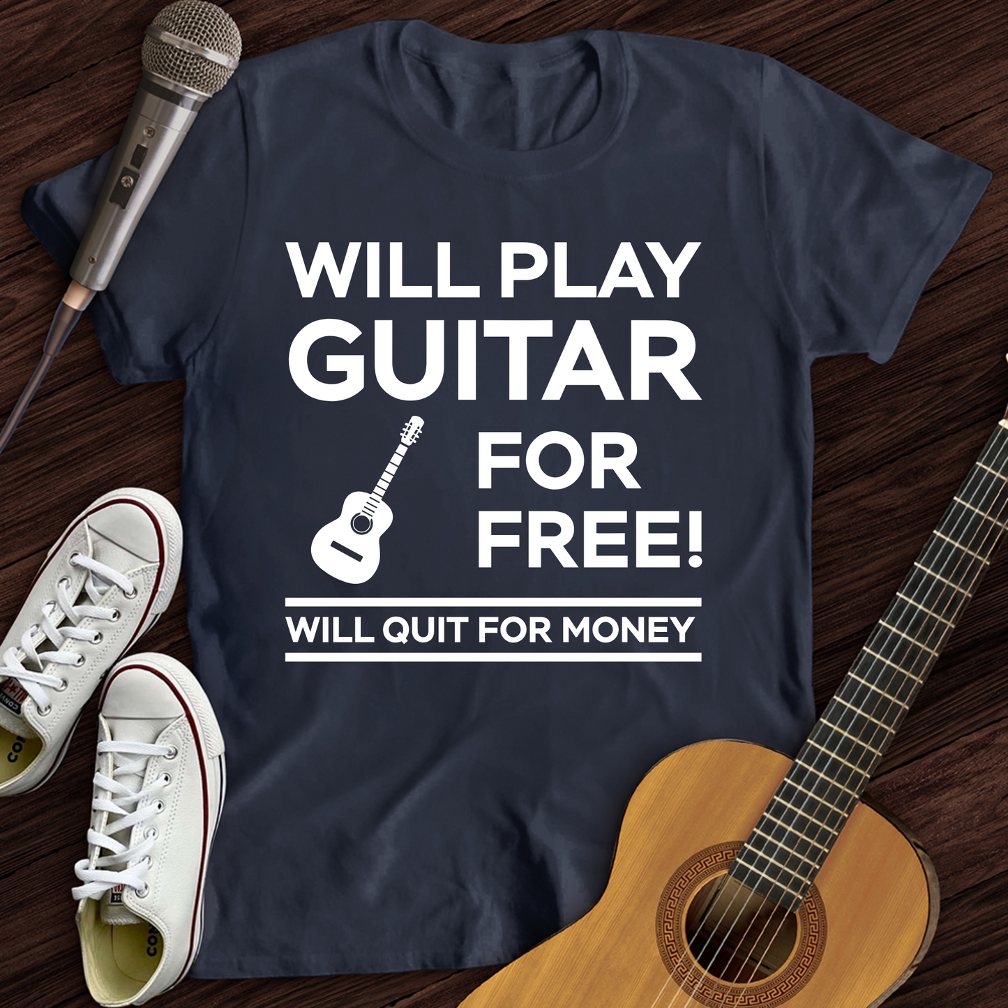 Play Guitar For Free T-Shirt