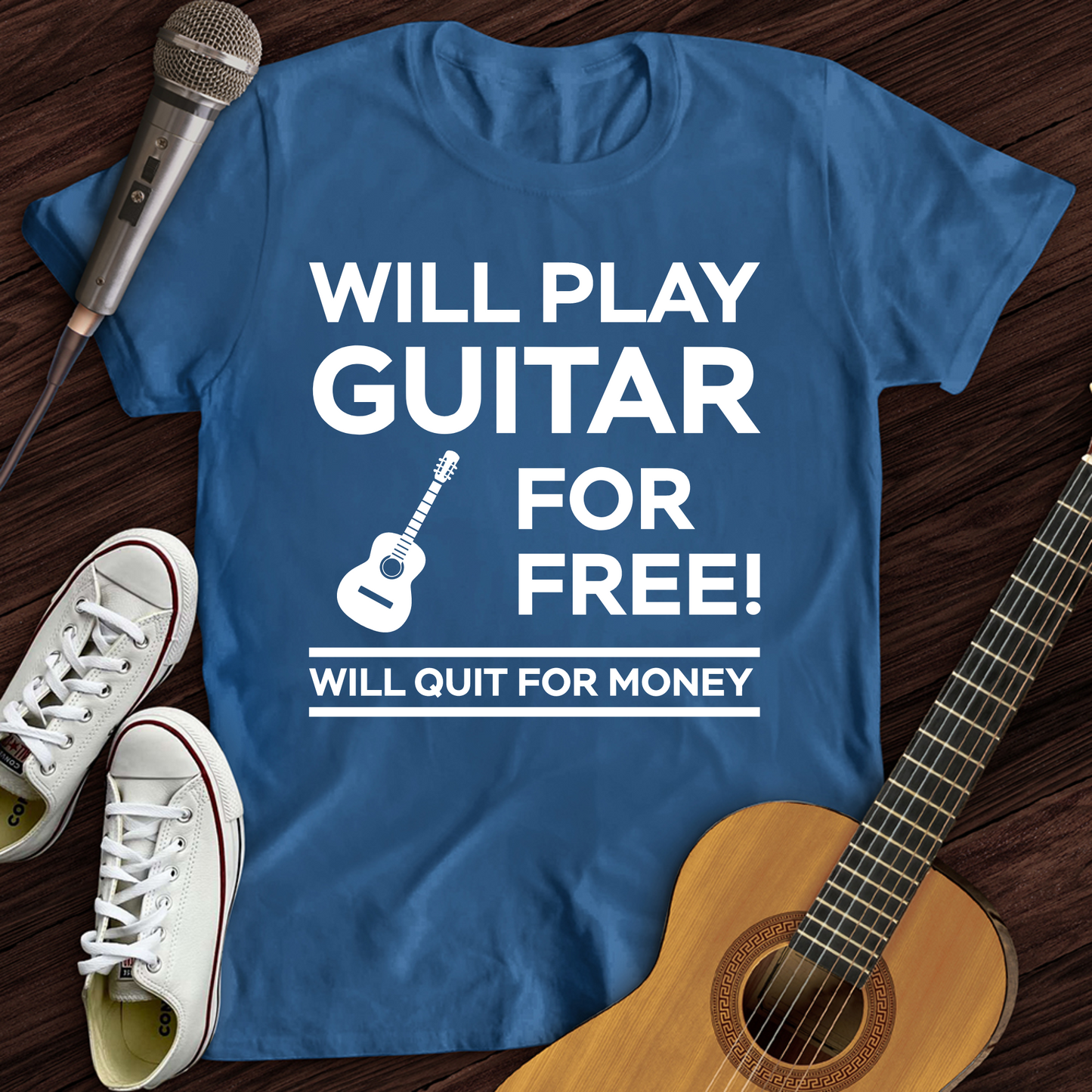 Play Guitar For Free T-Shirt