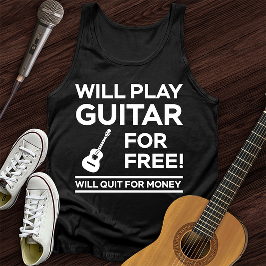 Play Guitar For Free Tank Top