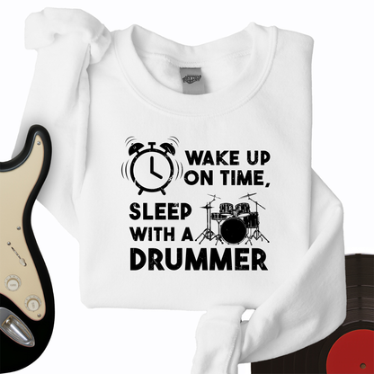Wake Up On Time Crewneck
