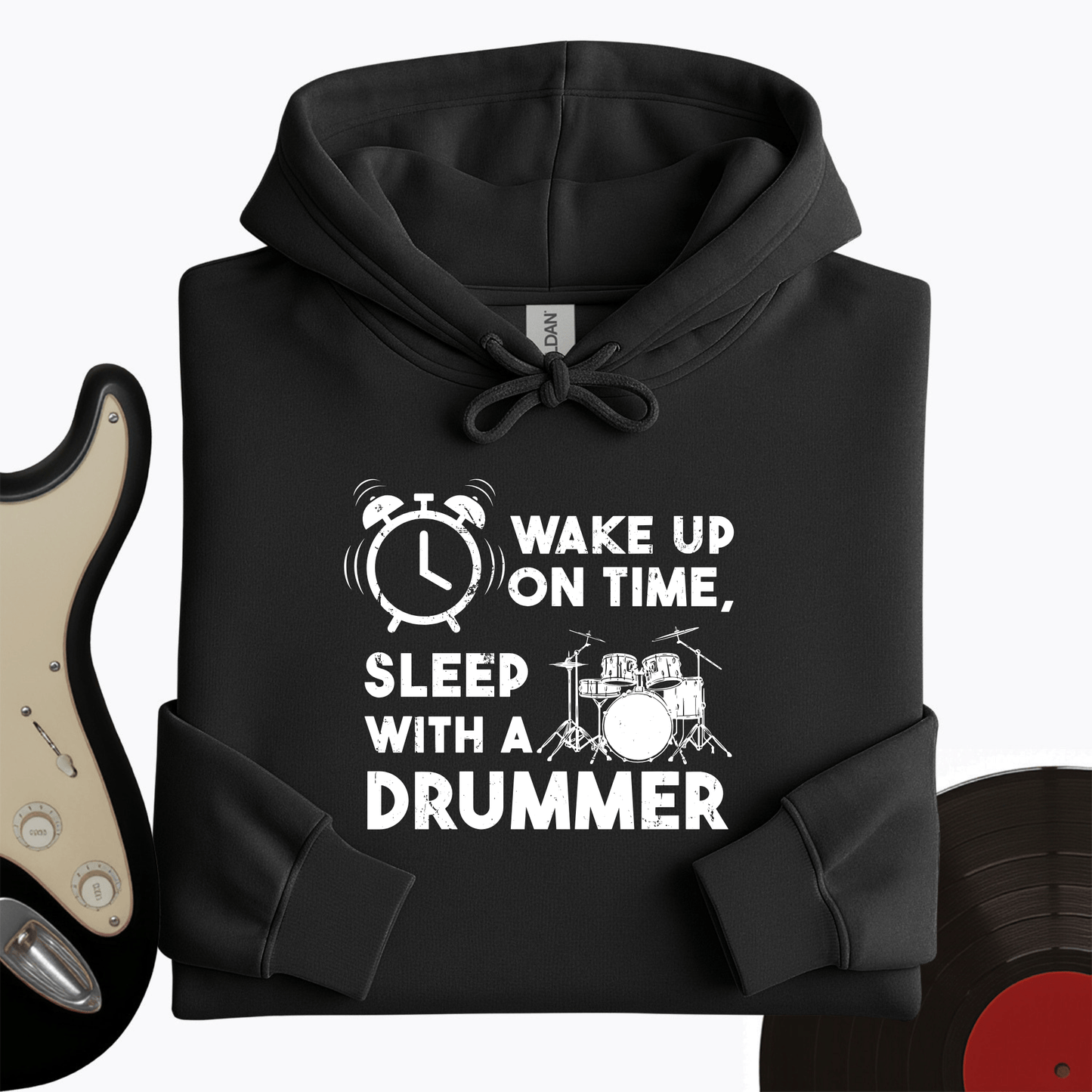 Wake Up On Time Hoodie