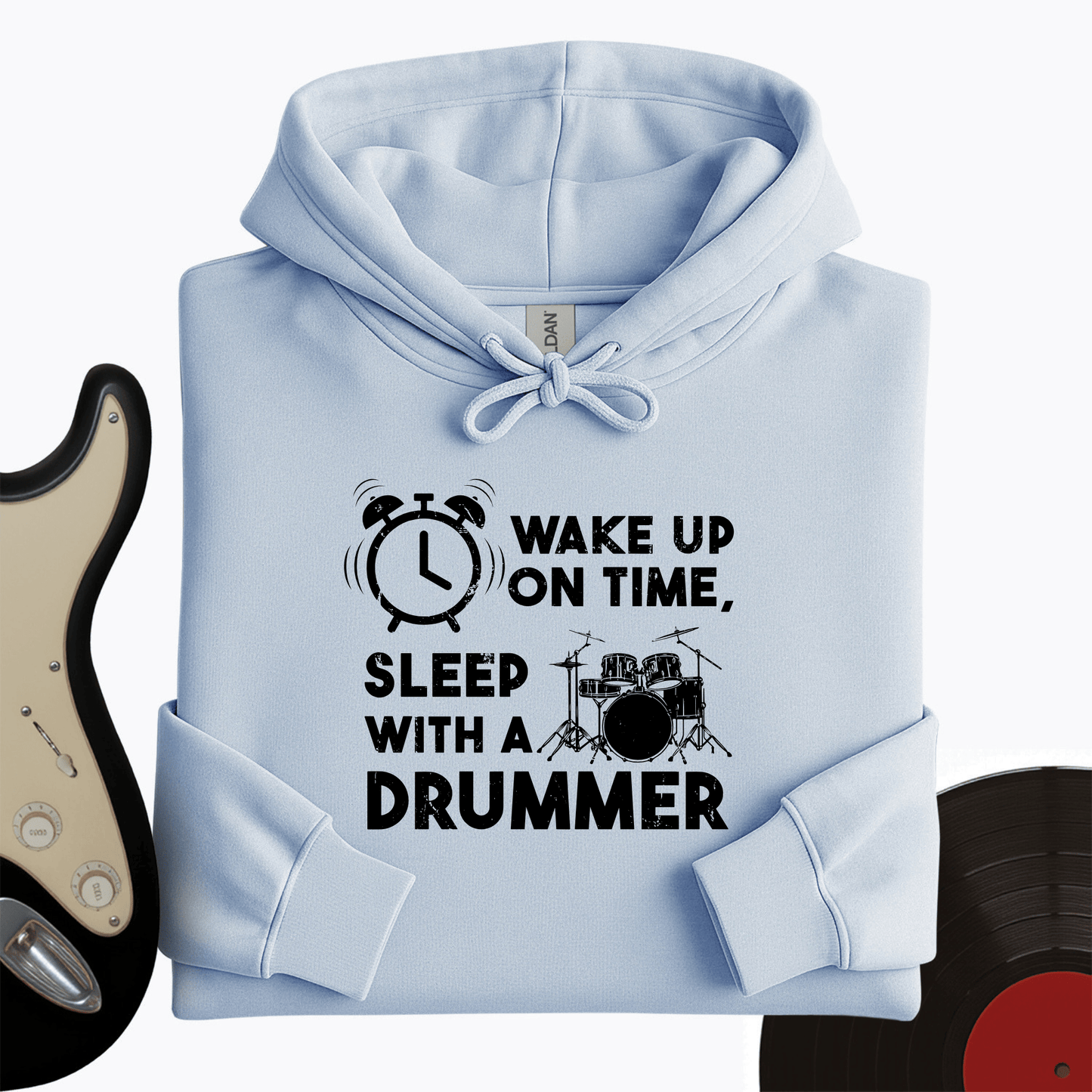 Wake Up On Time Hoodie