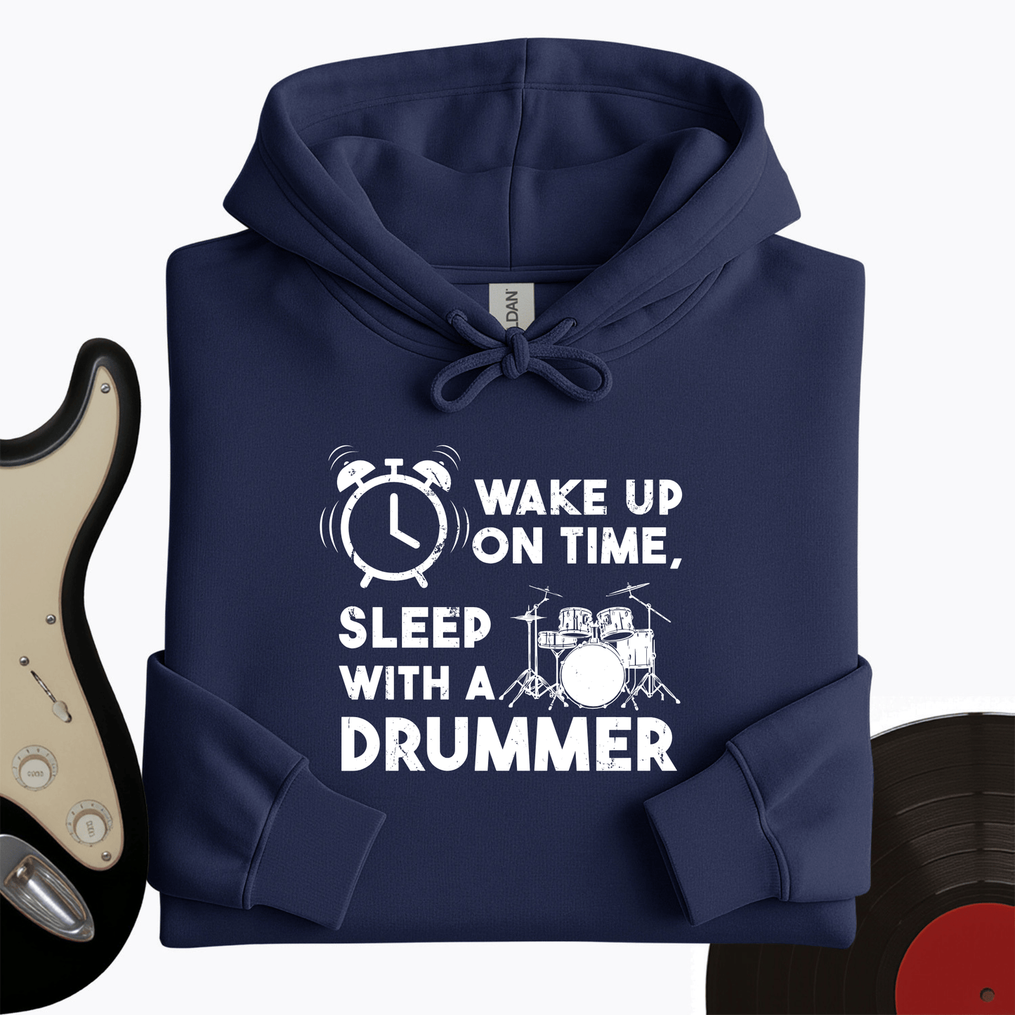 Wake Up On Time Hoodie