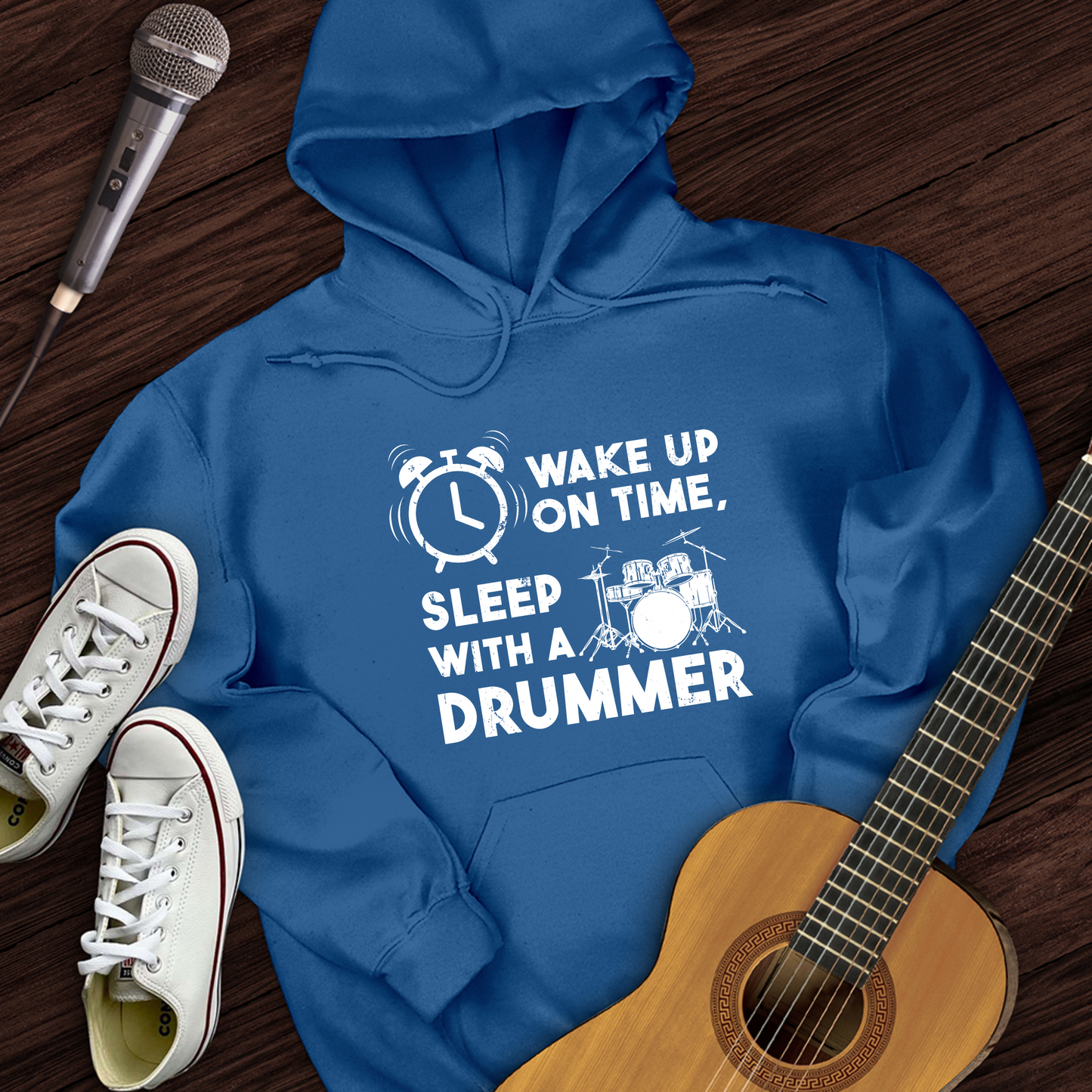 Wake Up On Time Hoodie