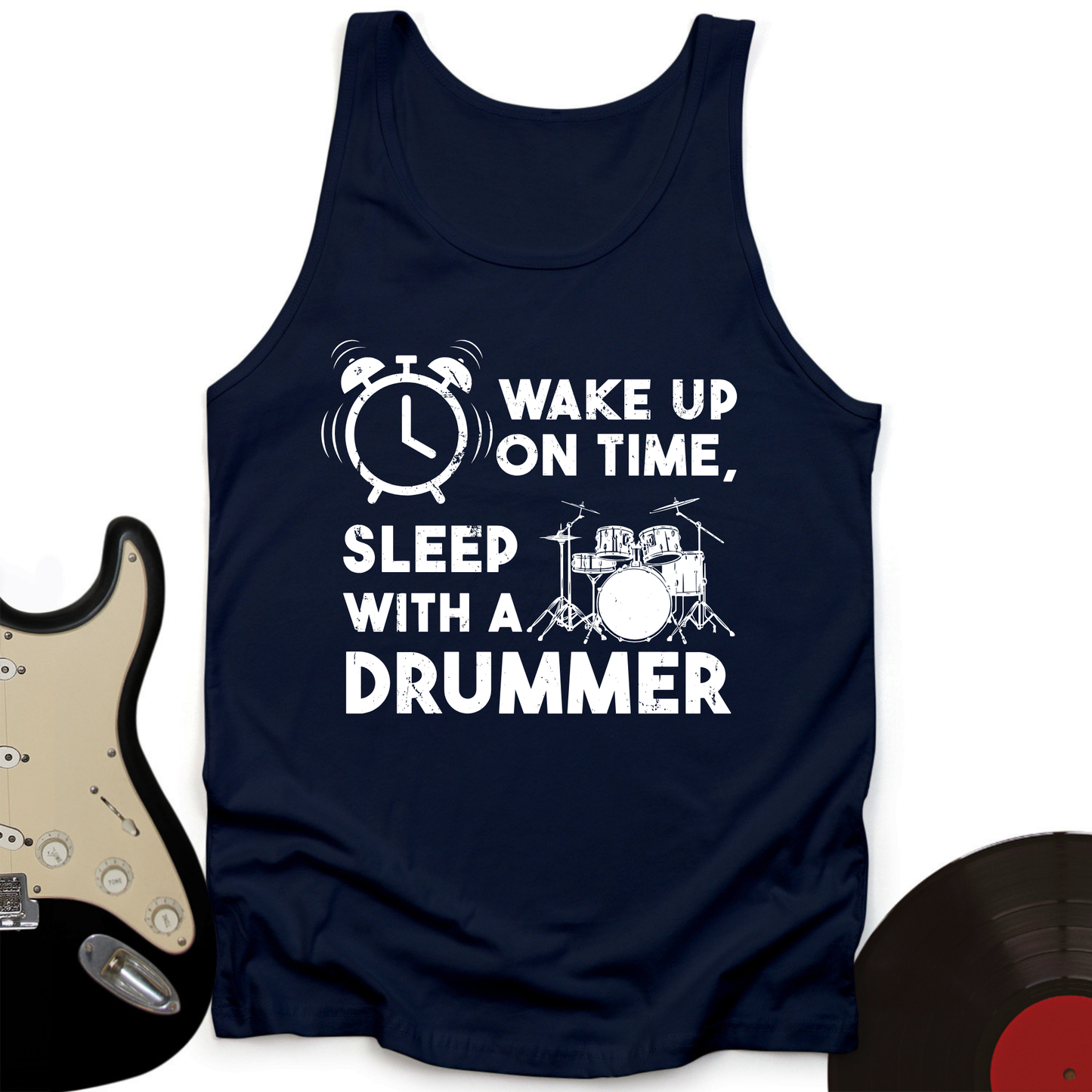 Wake Up On Time Tank Top