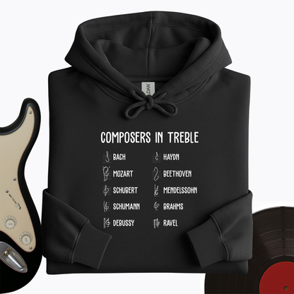 Composers In Treble Hoodie