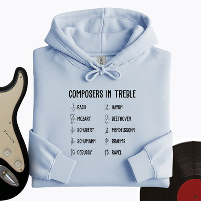 Composers In Treble Hoodie