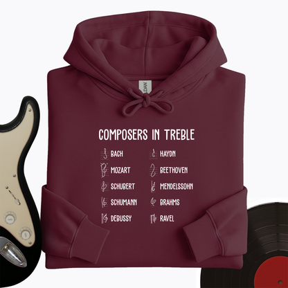 Composers In Treble Hoodie