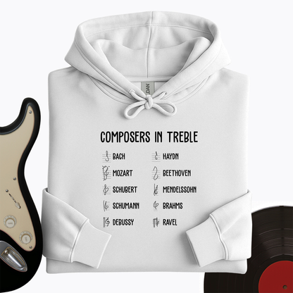 Composers In Treble Hoodie