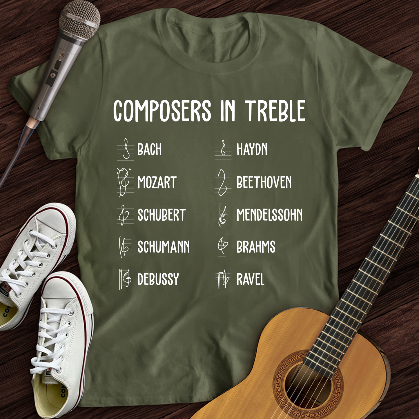 Composers In Treble T-Shirt