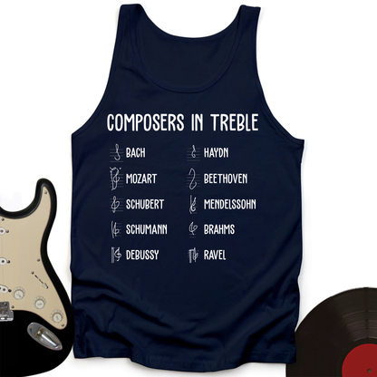 Composers In Treble Tank Top