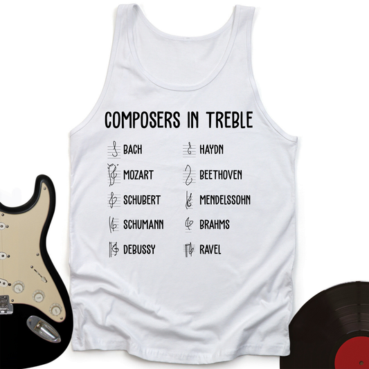 Composers In Treble Tank Top