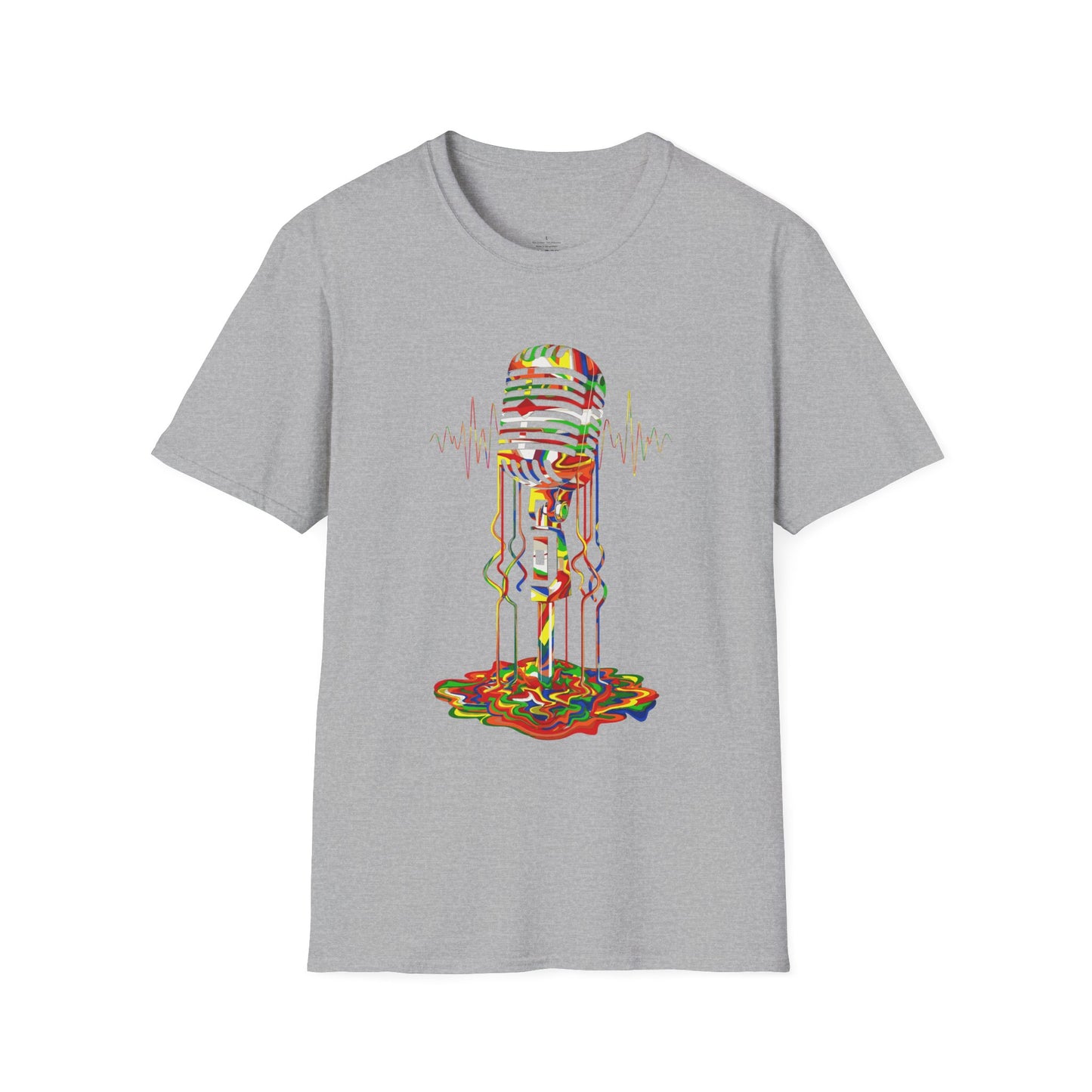 Melting Microphone T-Shirt