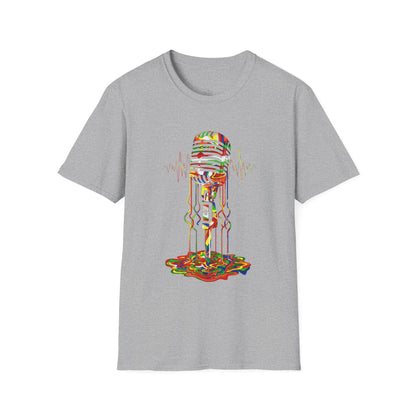 Melting Microphone T-Shirt