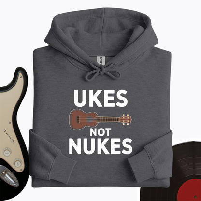 Ukes Not Nukes Hoodie
