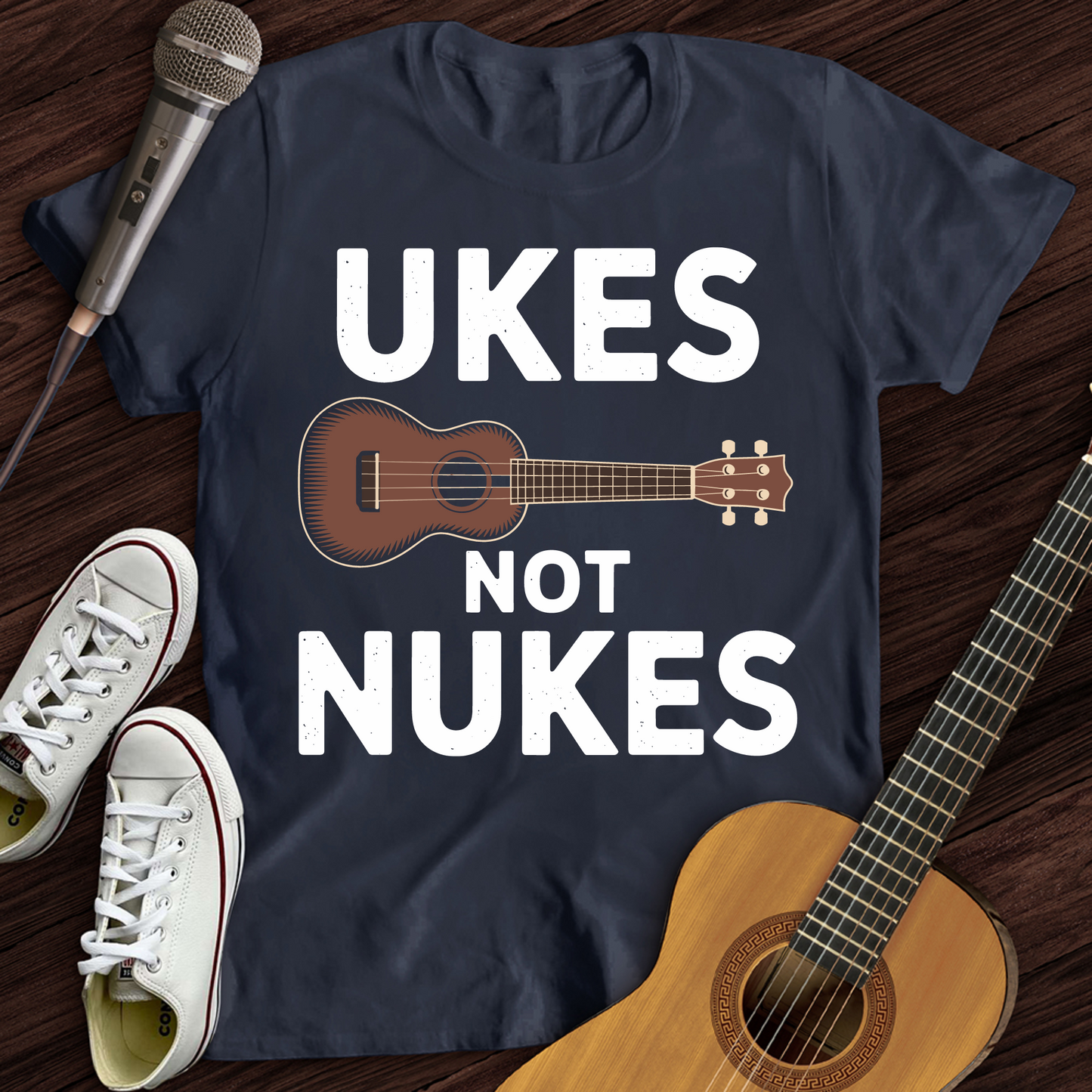 Ukes Not Nukes T-Shirt