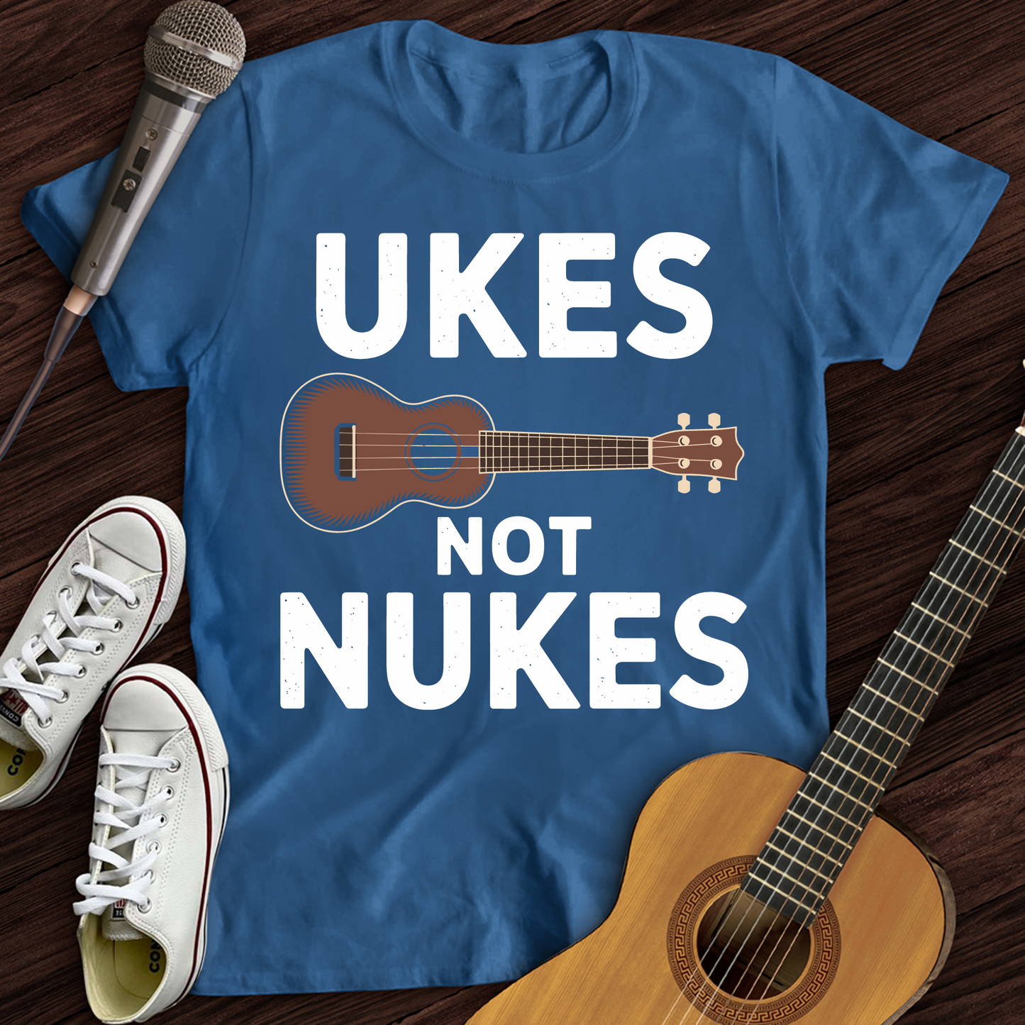 Ukes Not Nukes T-Shirt