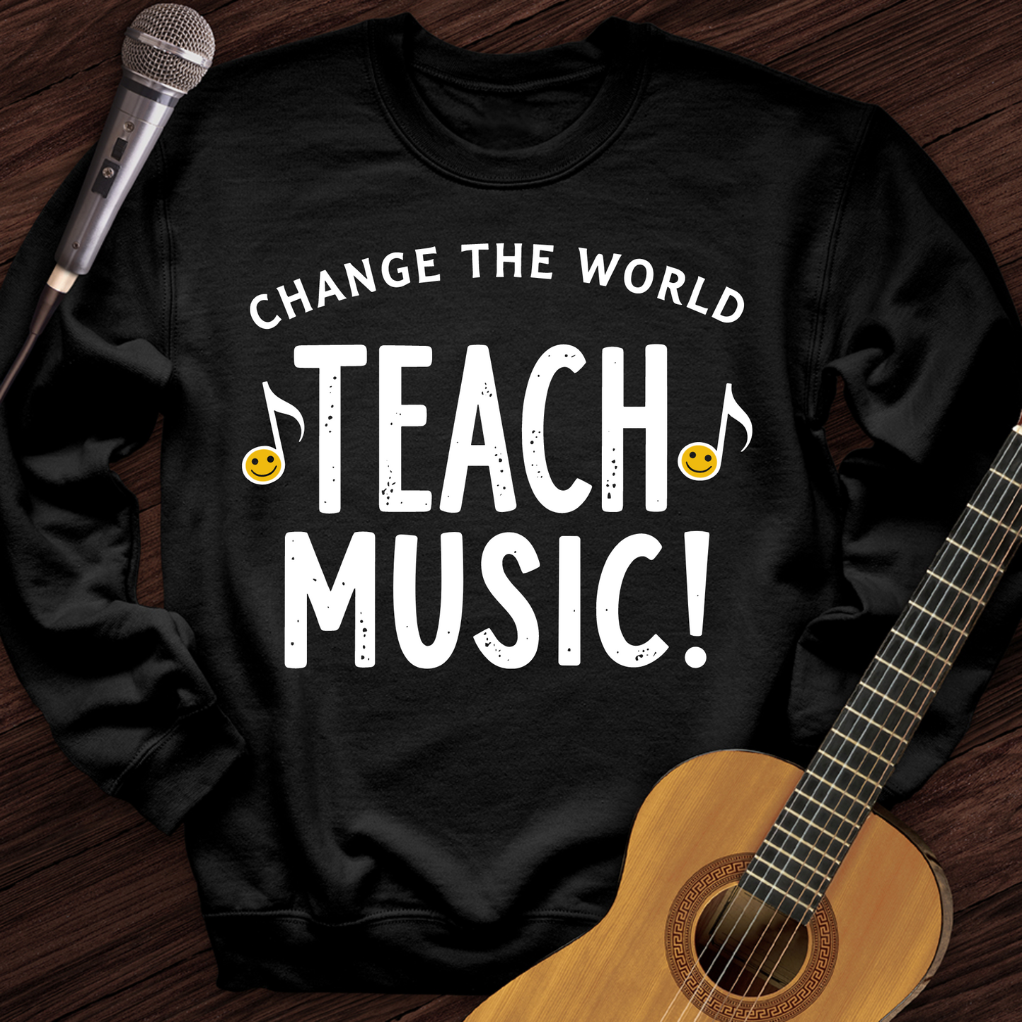 Teach Music Crewneck