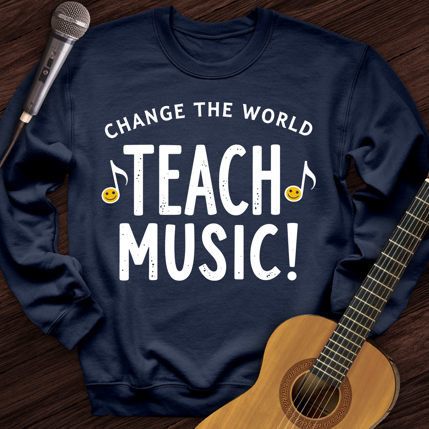 Teach Music Crewneck