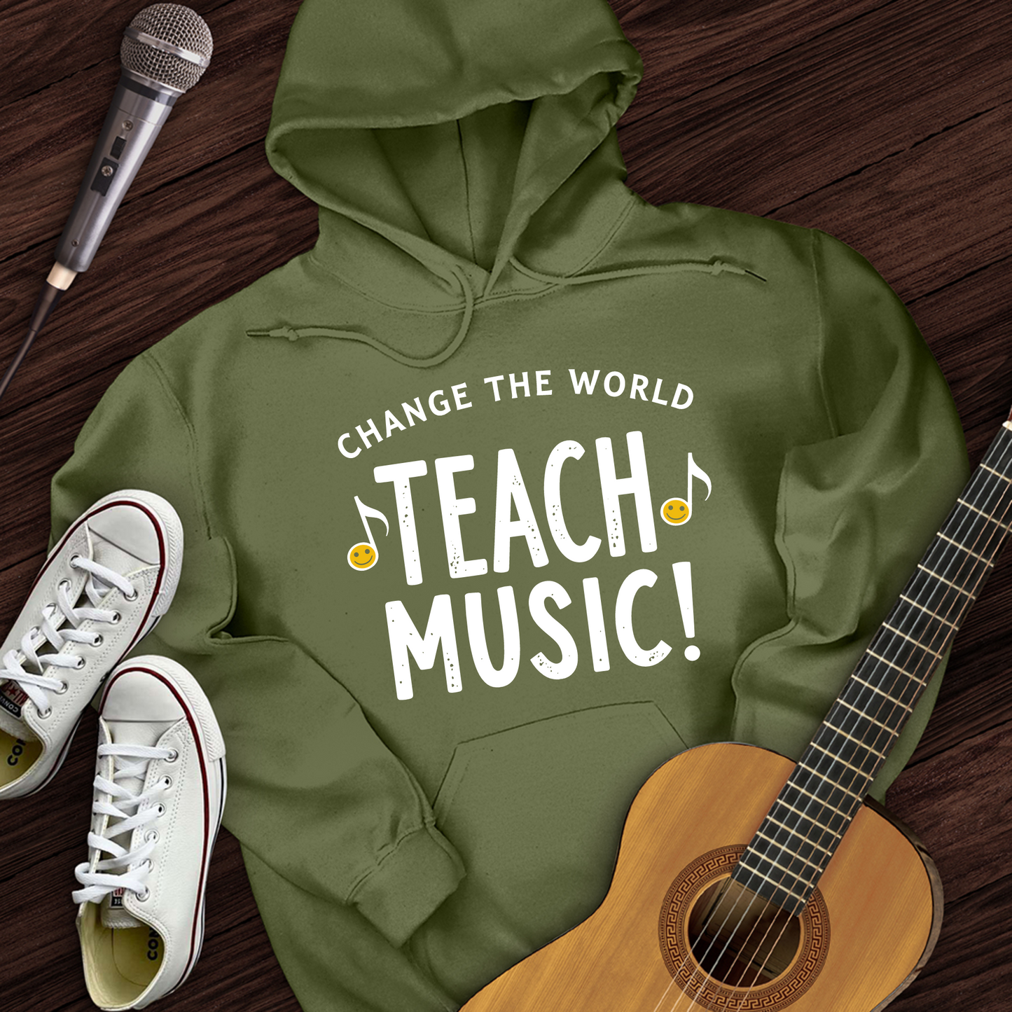 Teach Music Hoodie