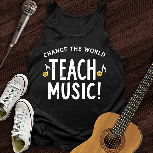 Teach Music Tank Top