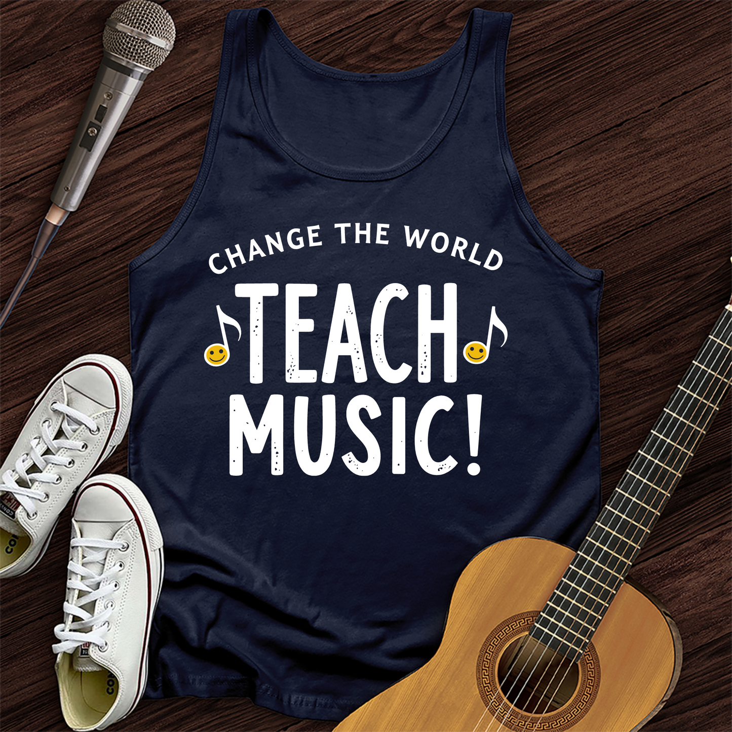 Teach Music Tank Top