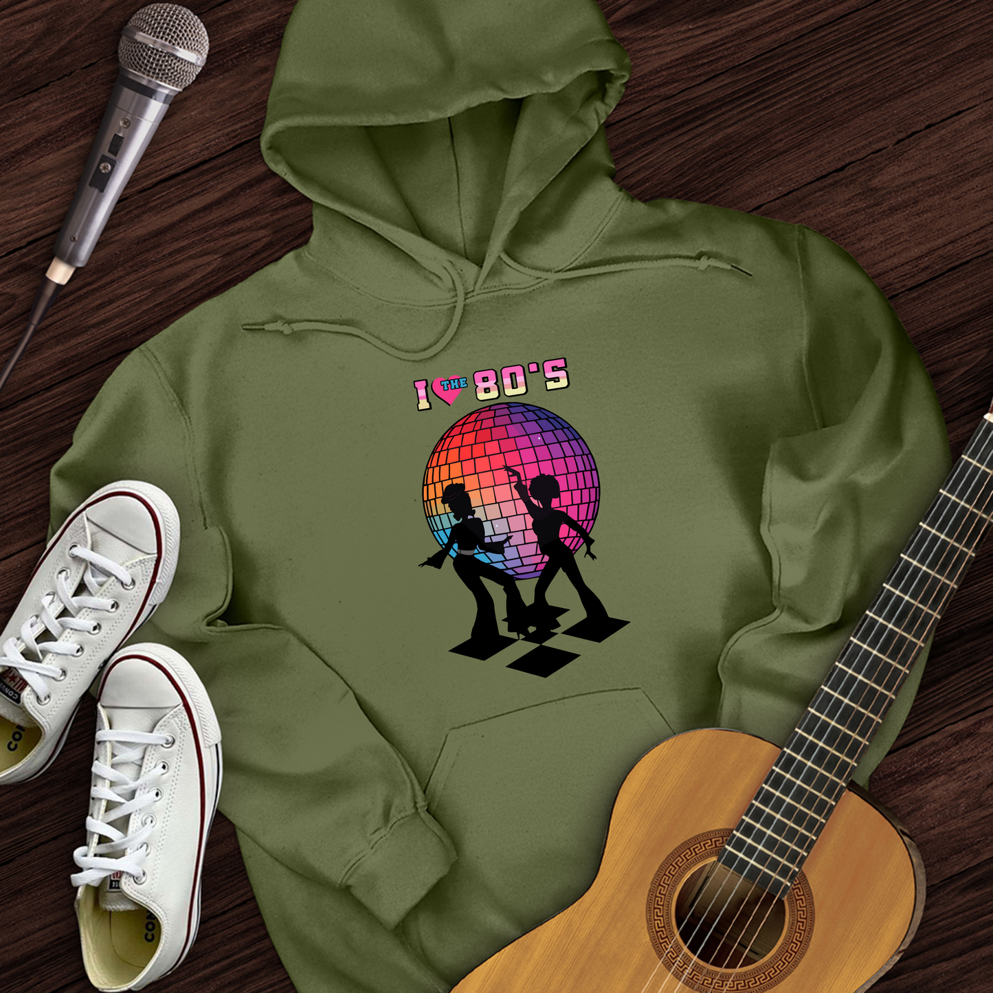 I Love 80s Hoodie