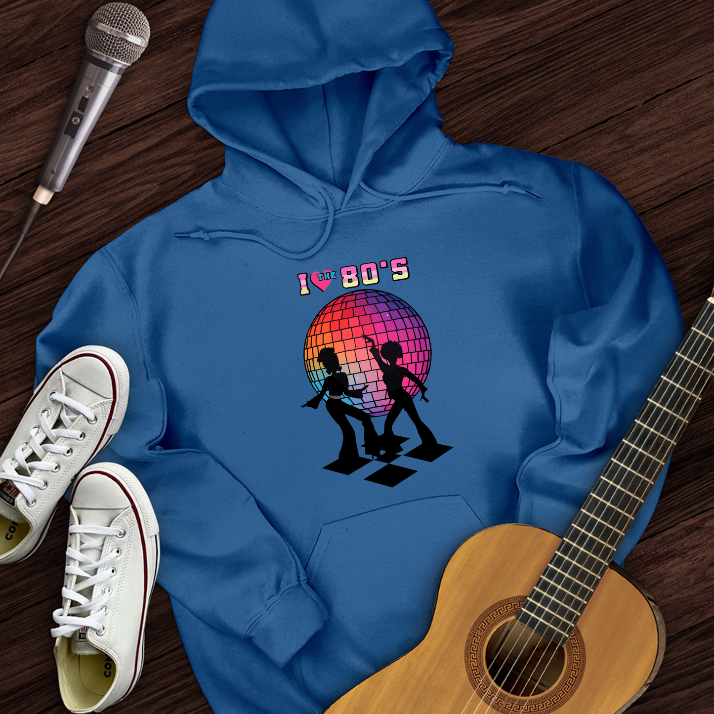 I Love 80s Hoodie