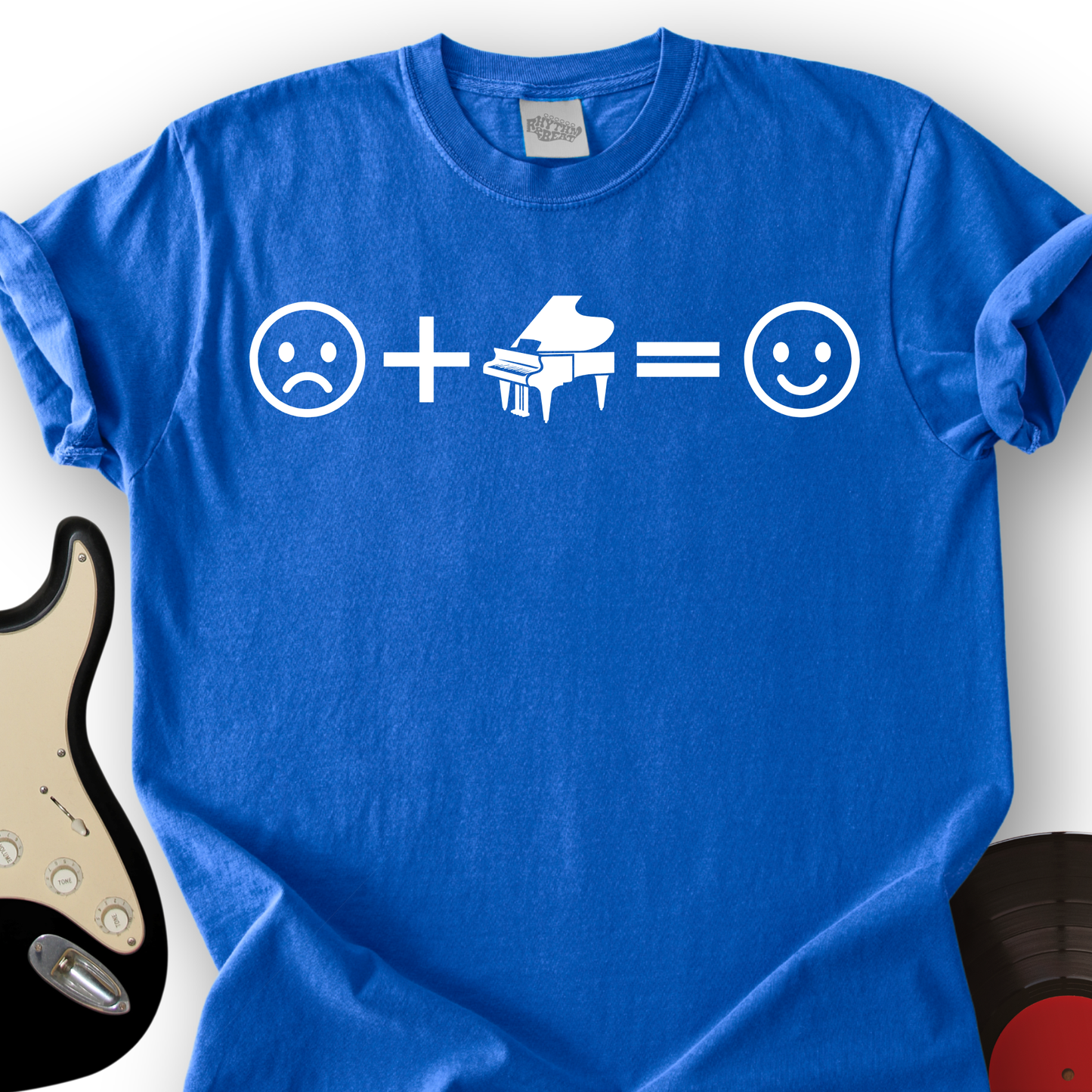 Piano Makes Me Happy T-Shirt