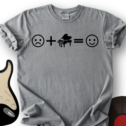 Piano Makes Me Happy T-Shirt