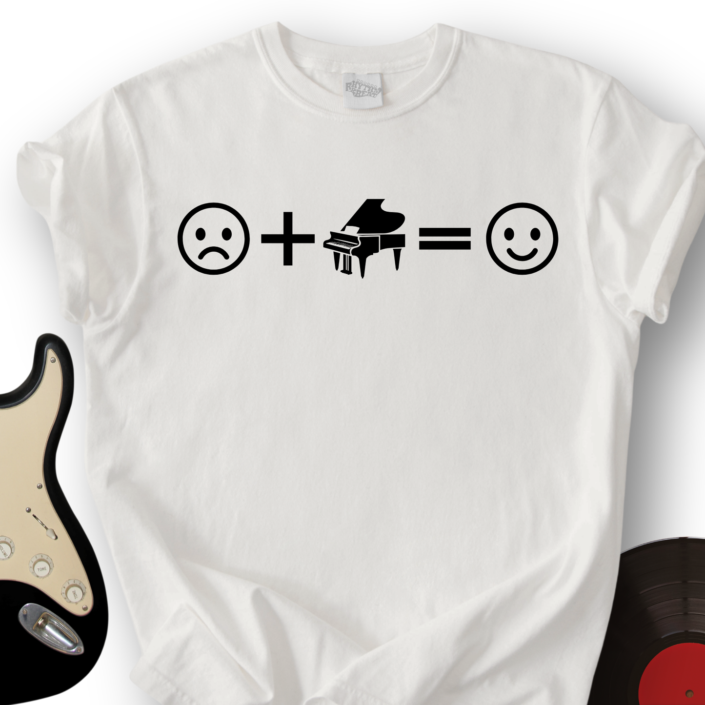 Piano Makes Me Happy T-Shirt