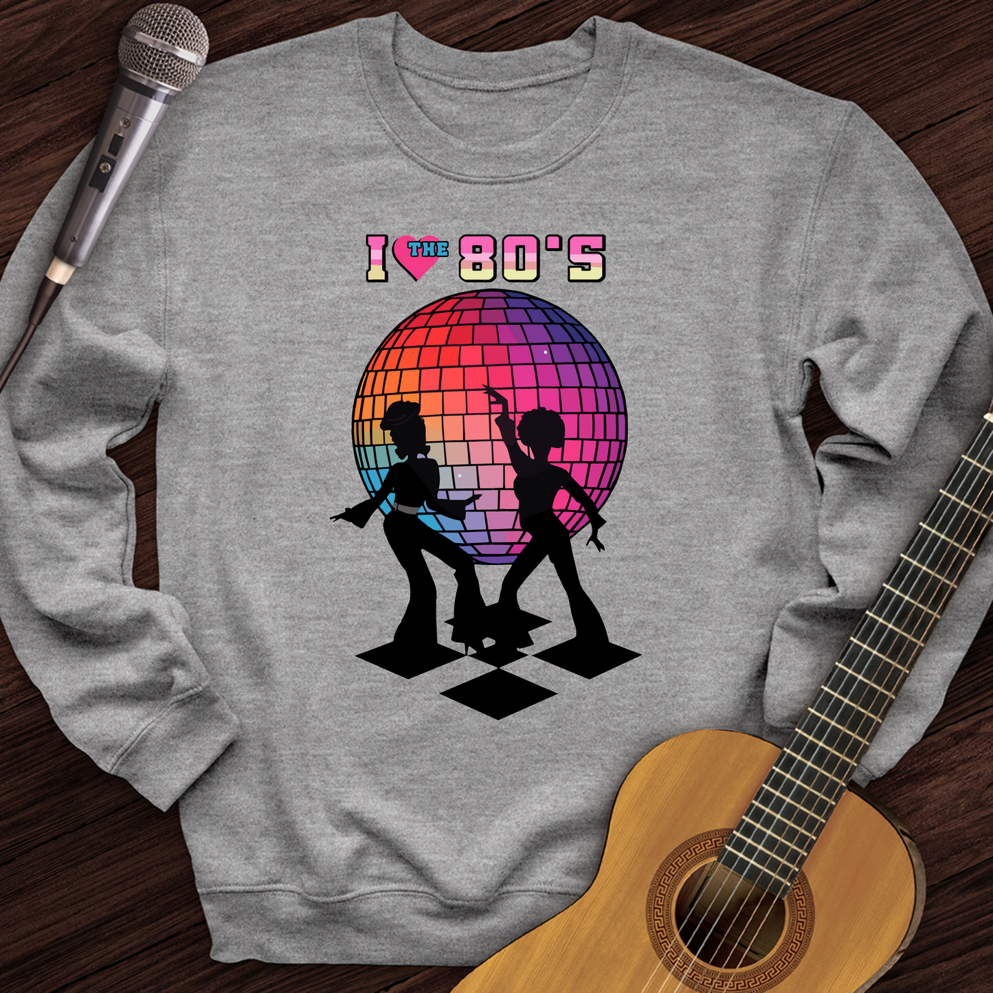 I Love 80s Crewneck