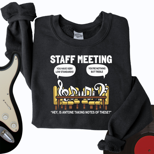 Staff Meeting Crewneck