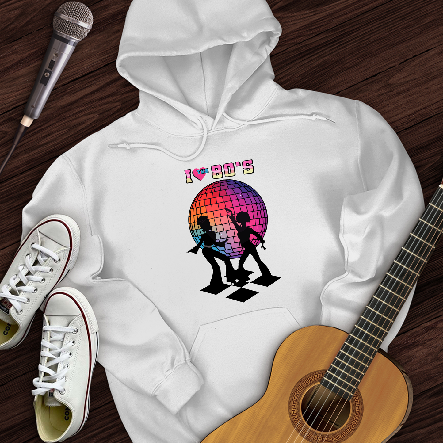 I Love 80s Hoodie