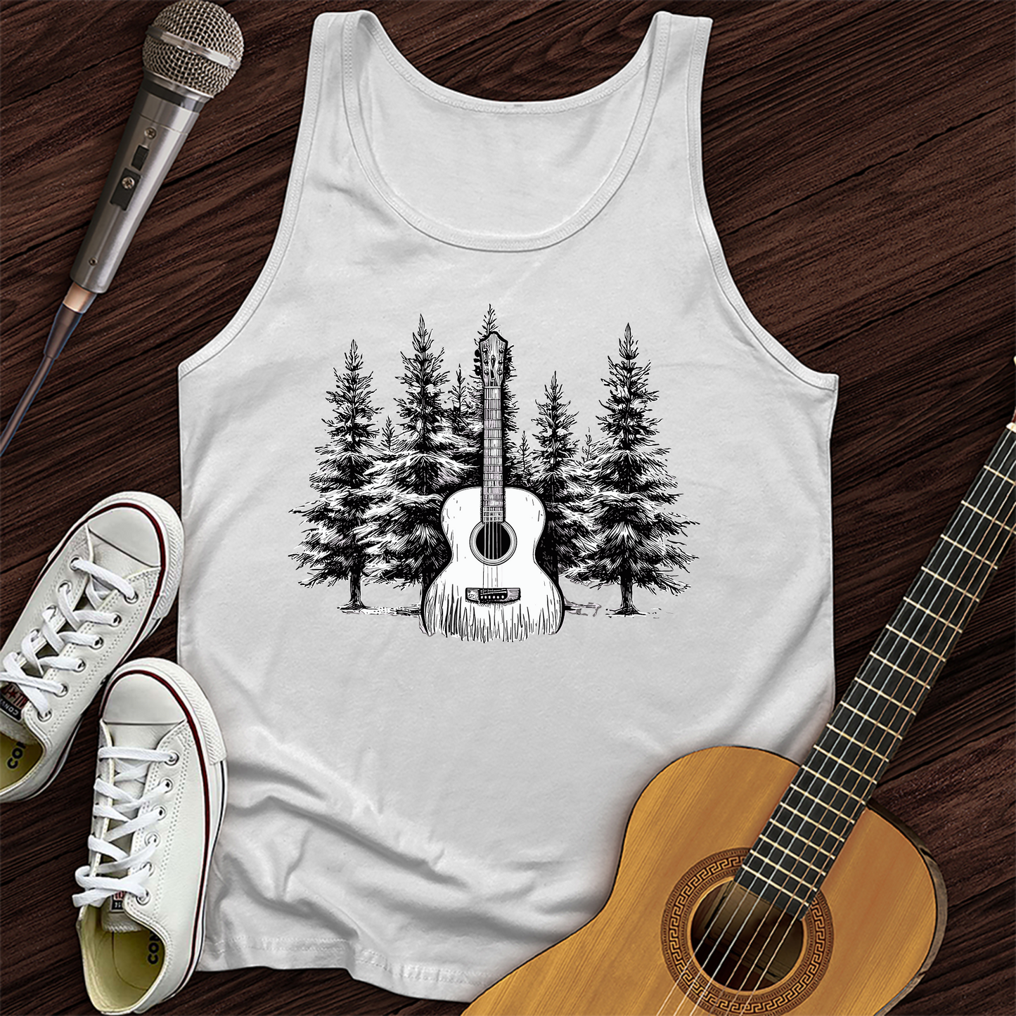 Acoustic Pines Tank Top