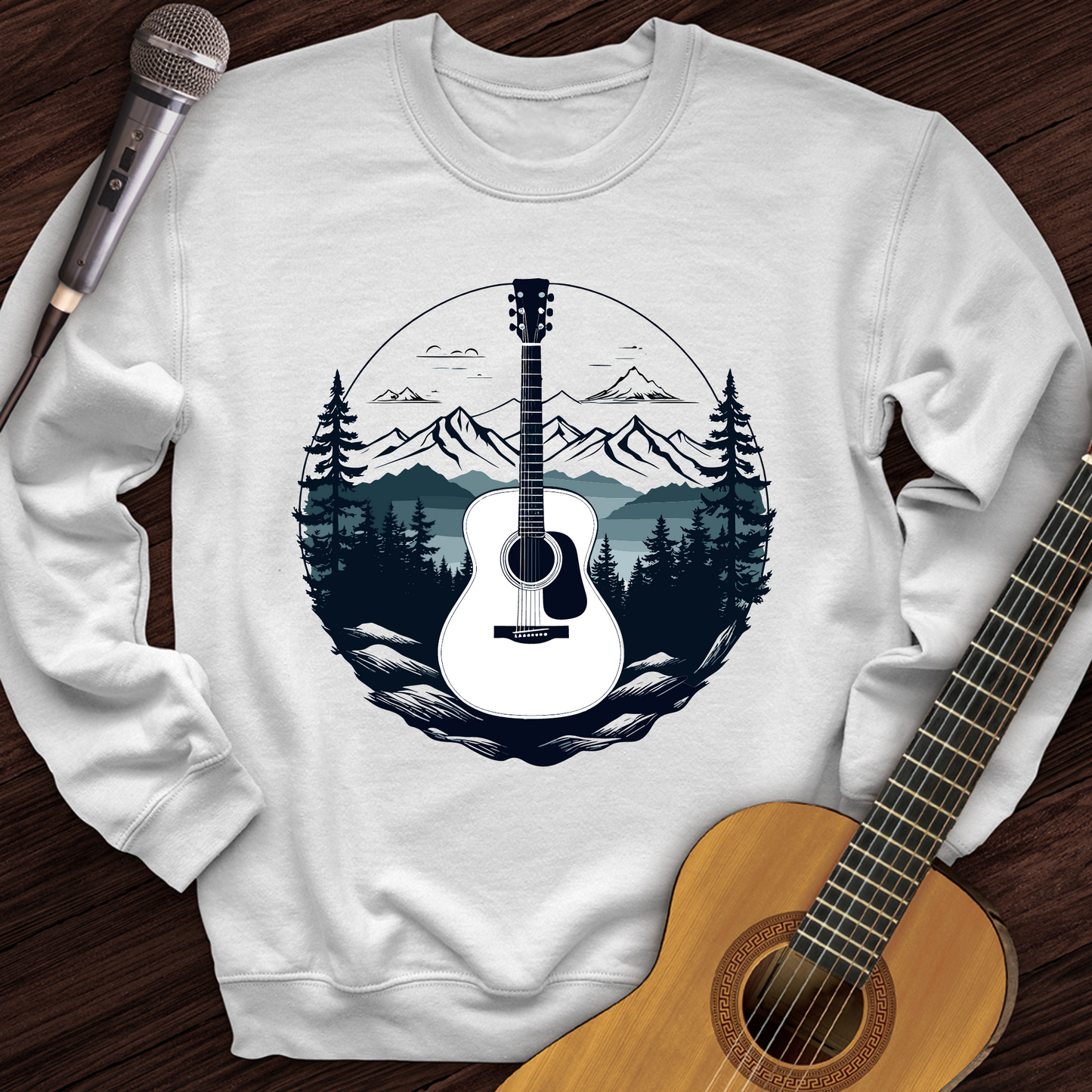 Acoustic Vibes Crewneck