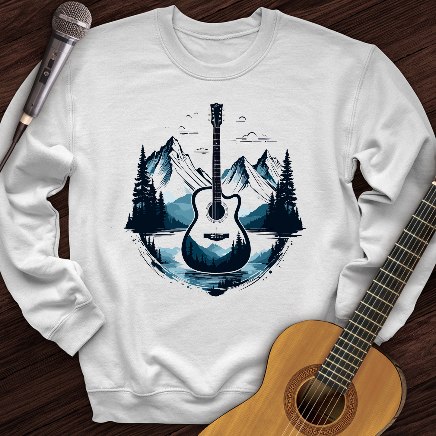 Glacier Guitar Crewneck