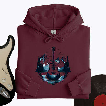 Glacier Guitar Hoodie