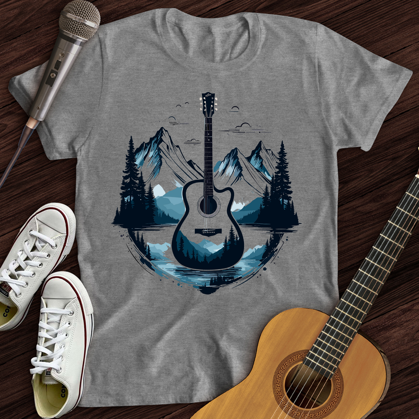 Glacier Guitar T-Shirt