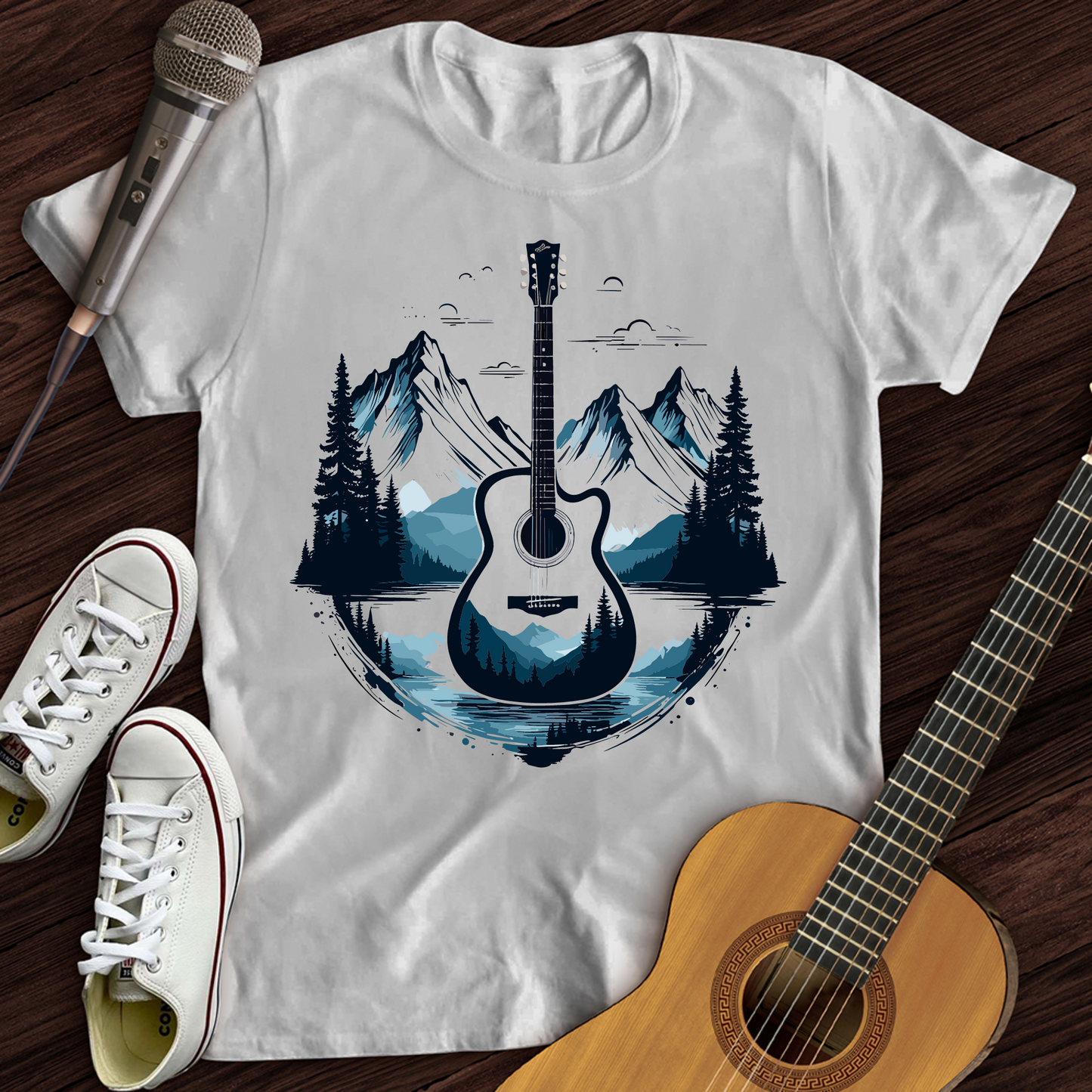 Glacier Guitar T-Shirt