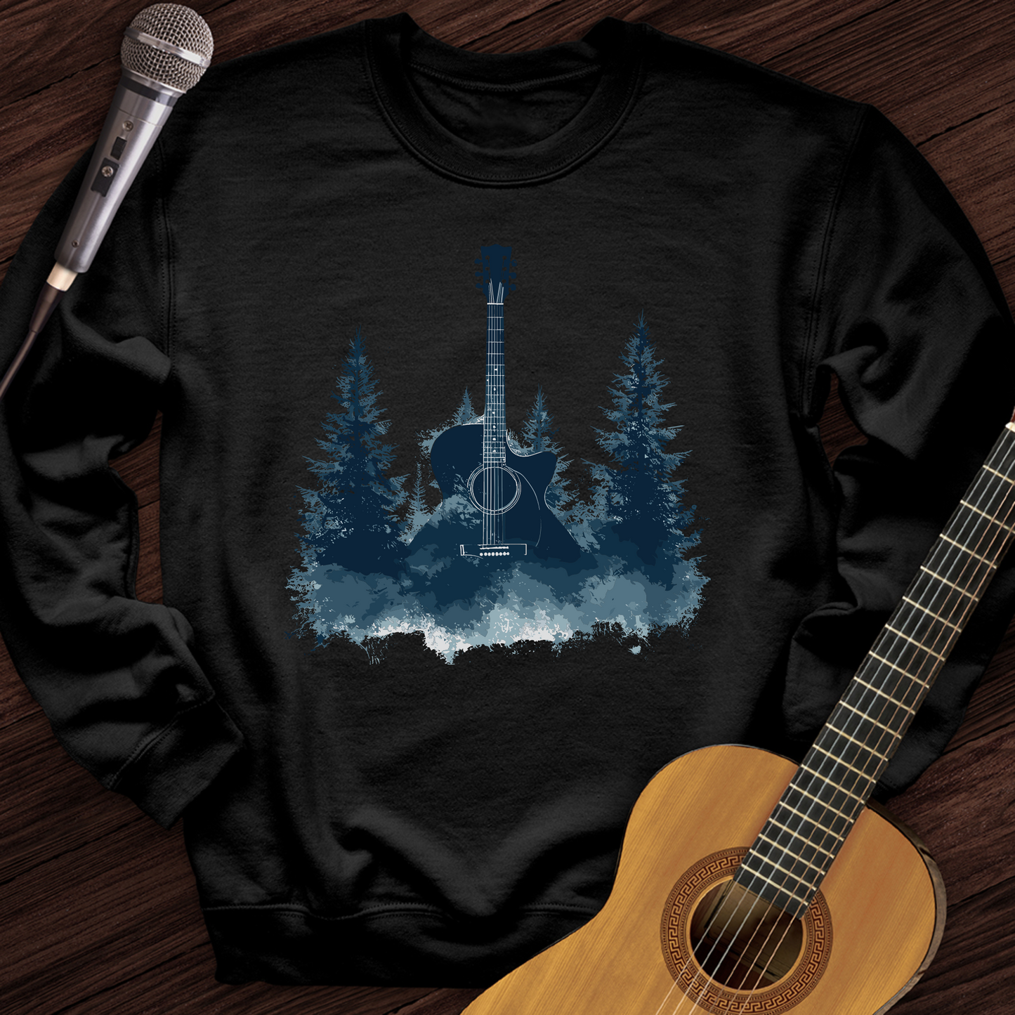 Mystical Guitar Crewneck