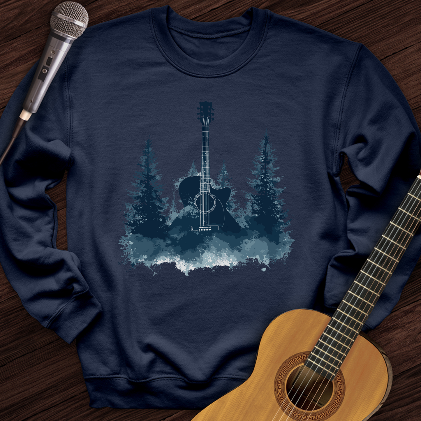 Mystical Guitar Crewneck