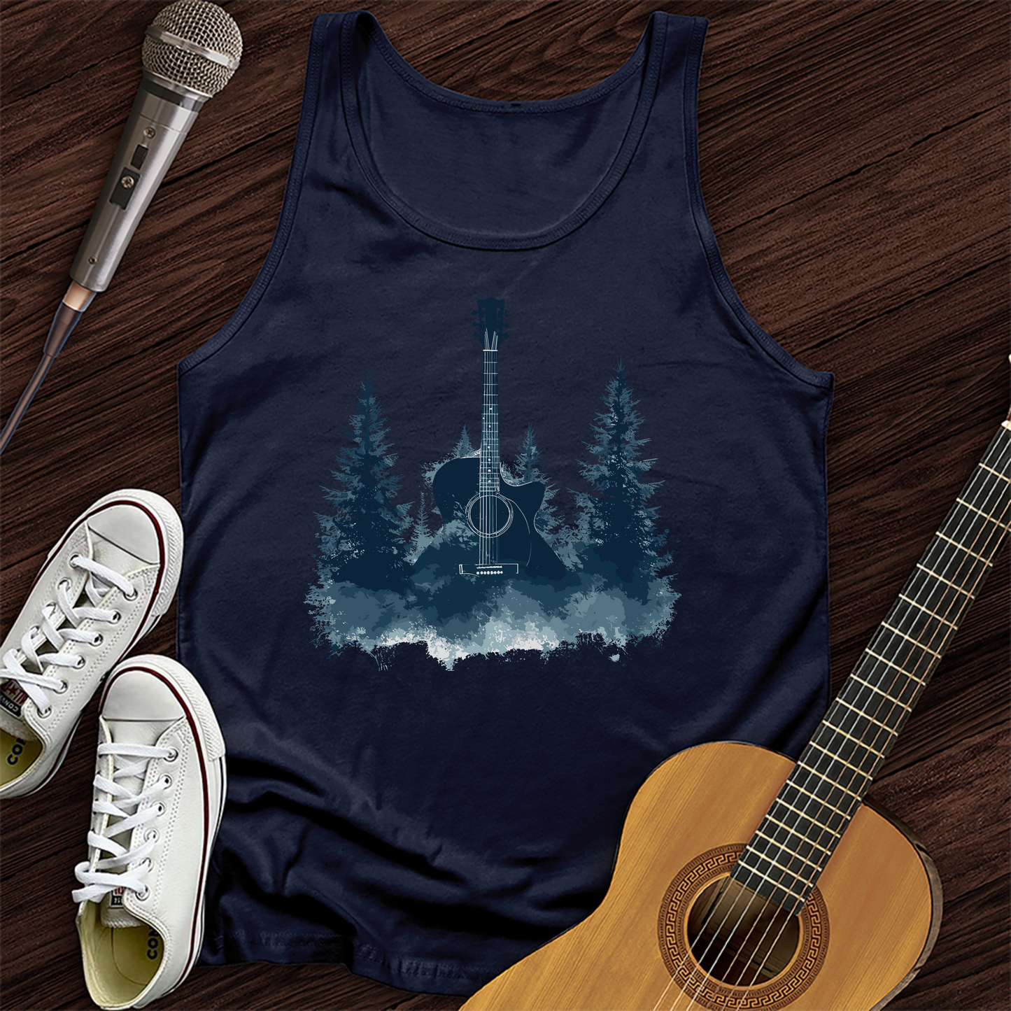 Mystical Guitar Tank Top