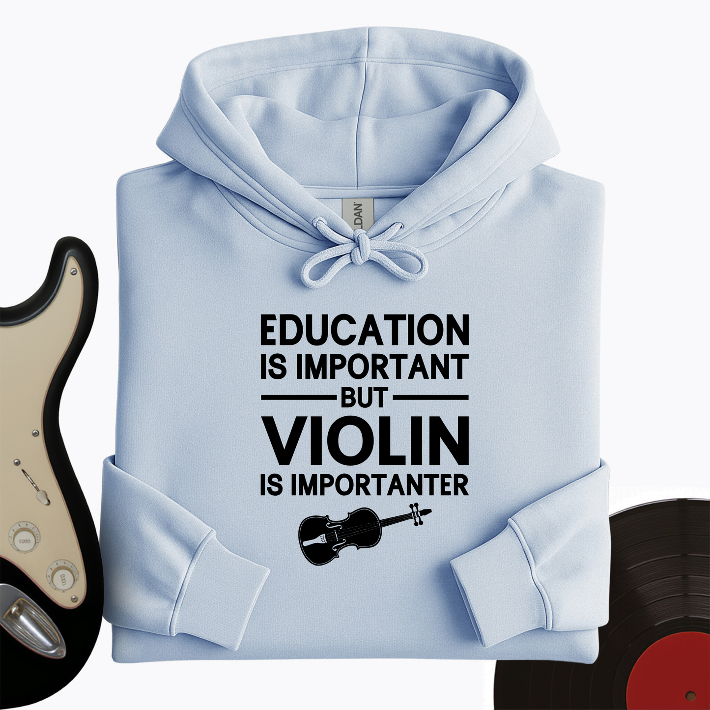 Education Is Important But Violin Is Importanter Hoodie