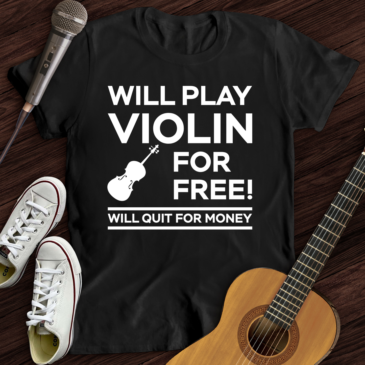 Play Violin For Free T-Shirt