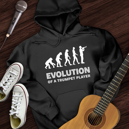 Evolution Of A Trumpet Player Hoodie