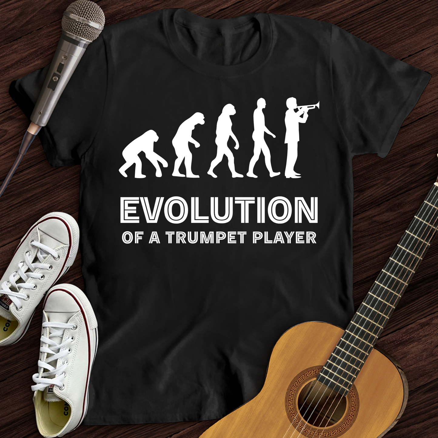 Evolution Of A Trumpet Player T-Shirt