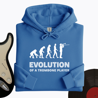 Evolution Of A Trombone Player Hoodie